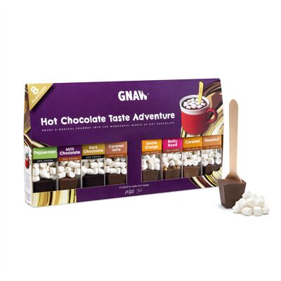 Taste Adventure - Hot Chocolate Spoon Gift Set (8 Spoons)
