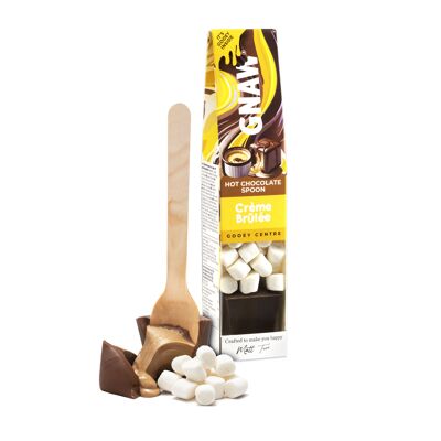 Crème Brûlée - Cucchiaio di cioccolata calda dal centro morbido