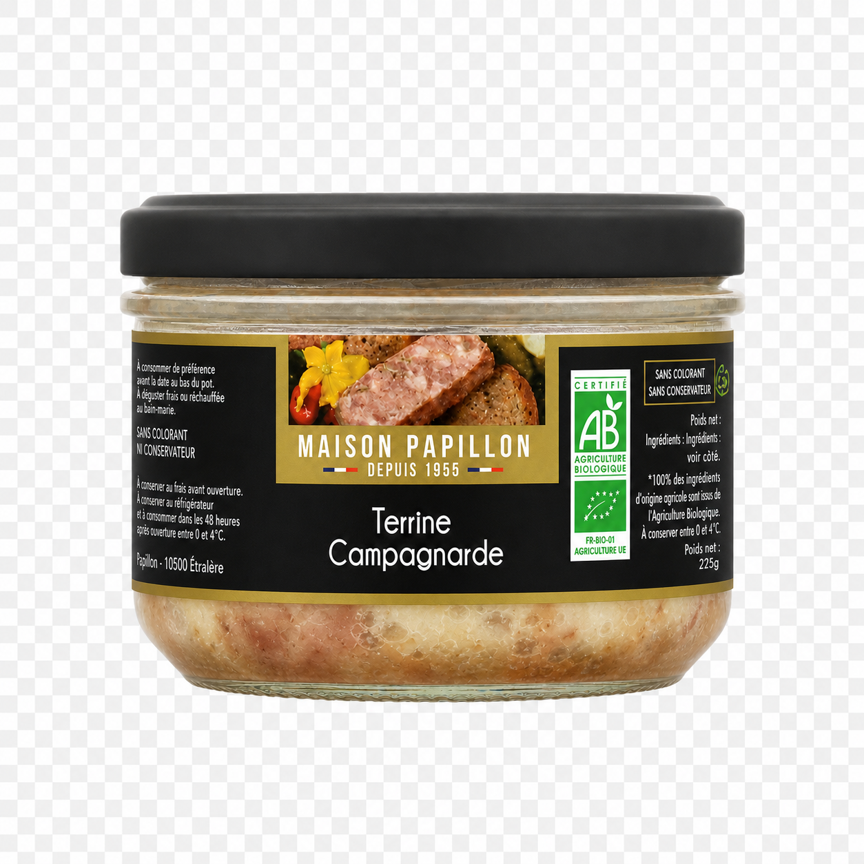 Organic Country Terrine 160g