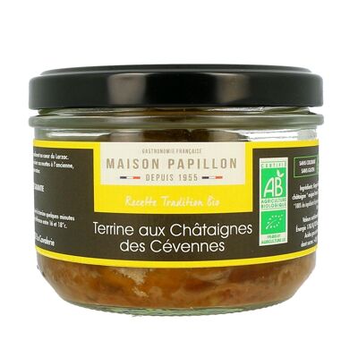 Terrine Bio aux Châtaignes des Cévennes 160g