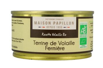 Terrine Bio de Volaille Fermière 130g