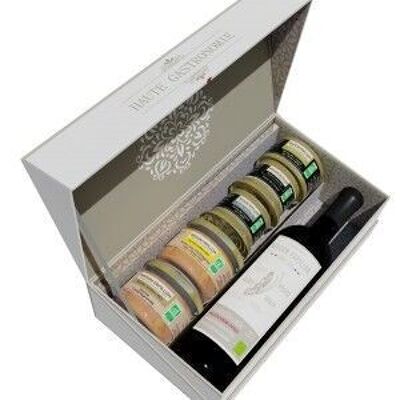 Coffret Terrines et Vin Bio