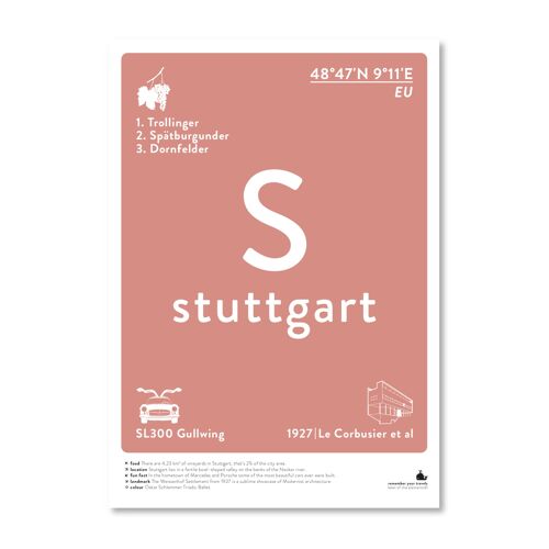 Stuttgart - colour A3
