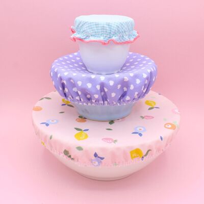 3 charlottes - purple - tutti futti