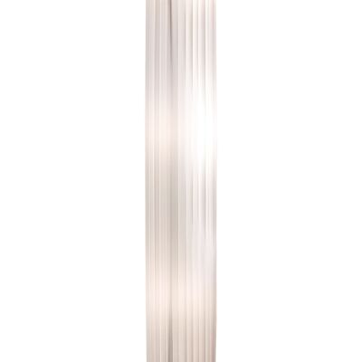 Oppervlieglamp 160 cm ronde wit, chroom
