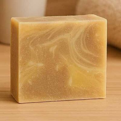 Jabón natural, arcilla curativa, arcilla de lava Ghassoul para impurezas