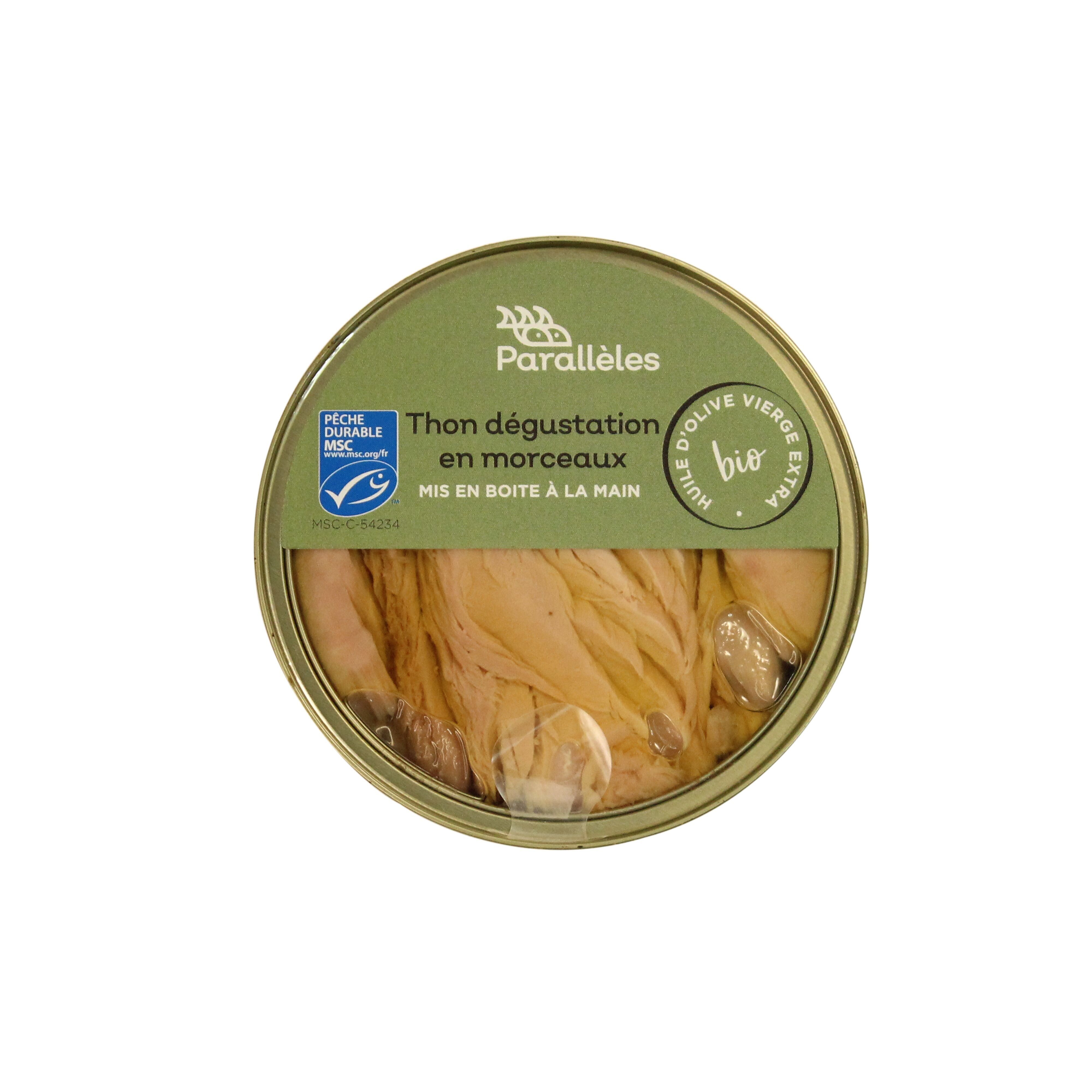 Tonno MSC in olio di oliva biologico