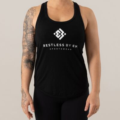 RBE Racerback Negro / Blanco