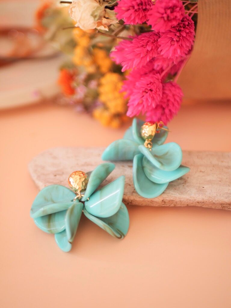 Azeria - Boucles d'oreilles Gloria - Idée Cadeau - Fabrication française