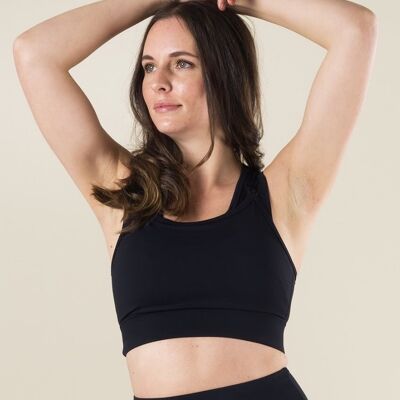 Everyday Hero Breastfeeding Sports Bra Black