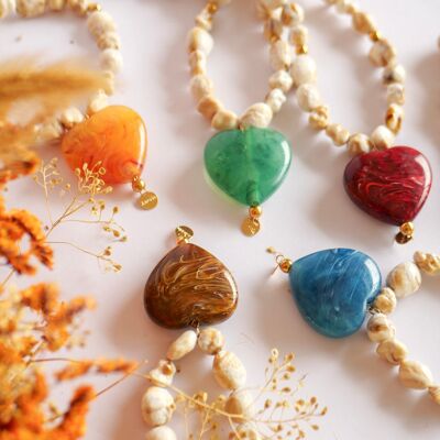 Azeria - Collana - Tilda - Idea regalo - Creazione francese