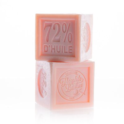 Savonnettes de Marseille - Cube 300g - Au beurre de karité bio - 3 parfums dispo