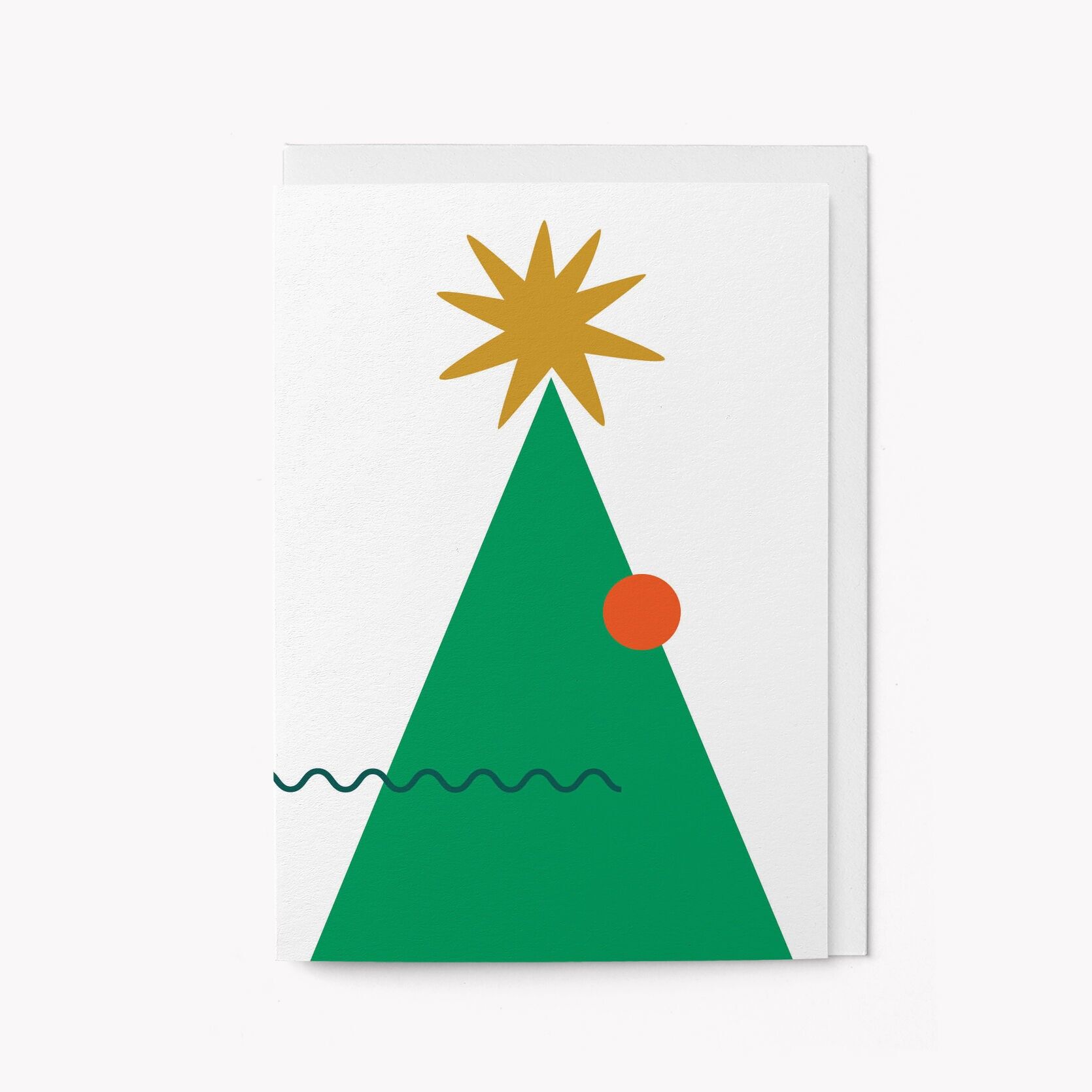 Albero di Natale - Biglietto di auguri