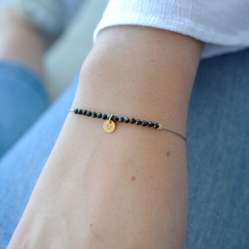 ONYX ARMBAND GOLD