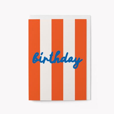 Anniversaire - Carte de voeux