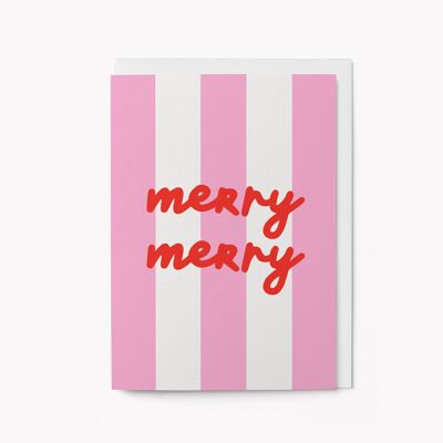 Merry Merry - Christmas card