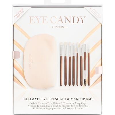 Ensemble de pinceaux pour les yeux et trousse de maquillage Eye Candy Ultimate