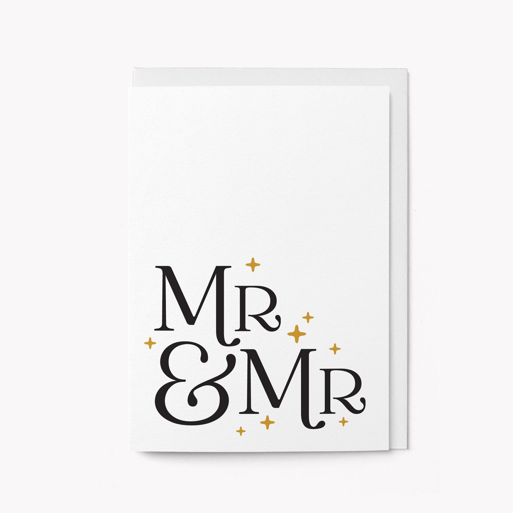 Mr & Mr - Greeting card
