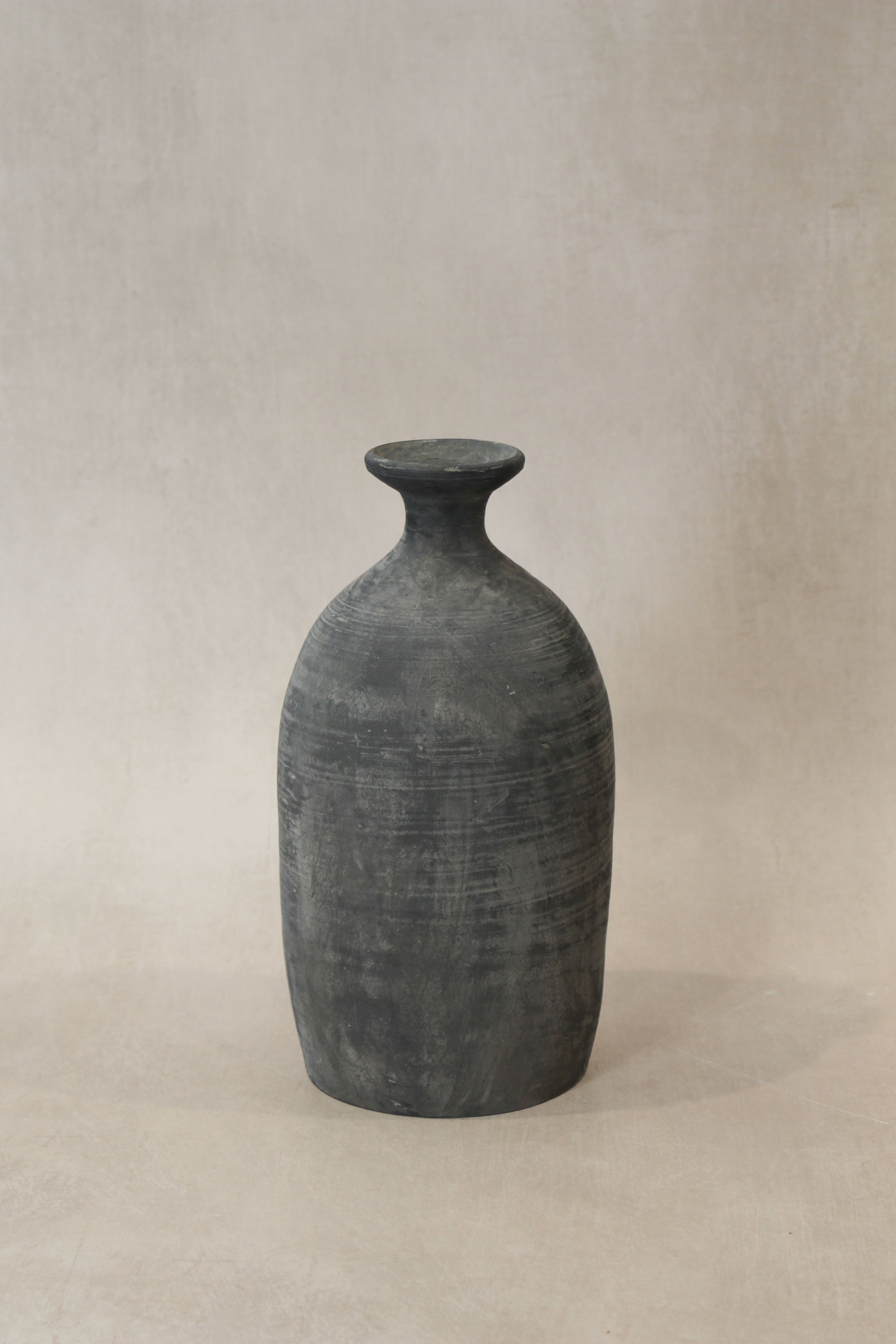 Vase antique à vin de riz asiatique - Petit - N° 10