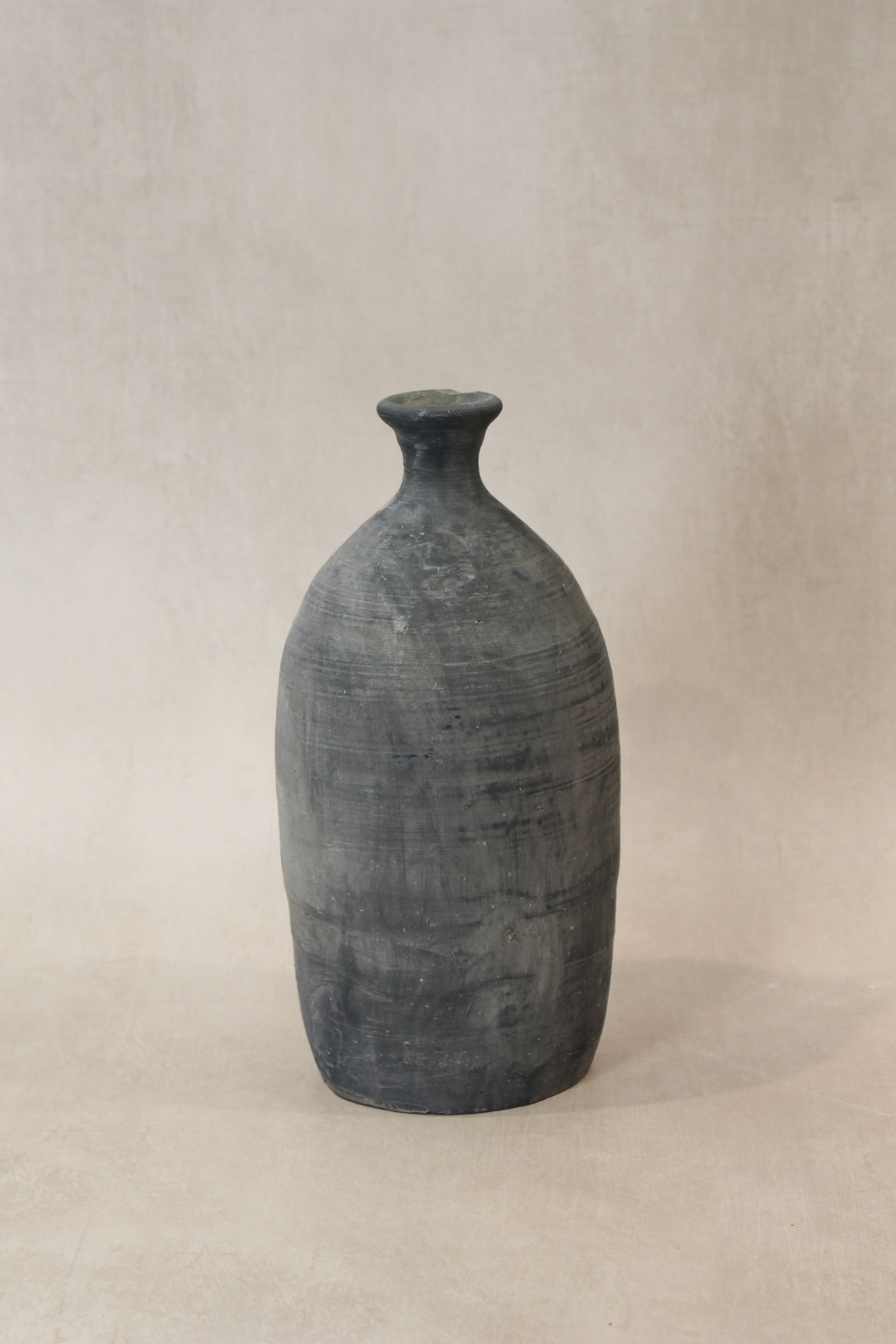 Vase antique à vin de riz asiatique - Petit - N° 12