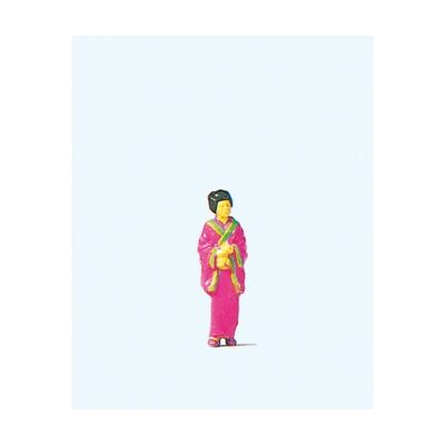 Figurine de terrarium femme japonaise 29052