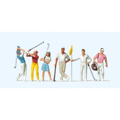 Golfers (6) Exclusive Terrarium Figures 10231
