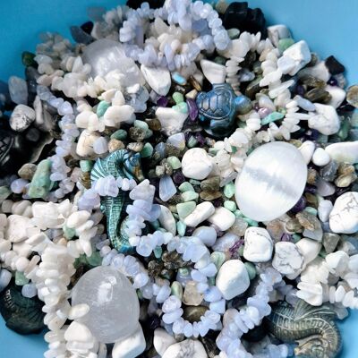 Confeti de cristal del océano místico – Cuchara de 1/3 de taza
