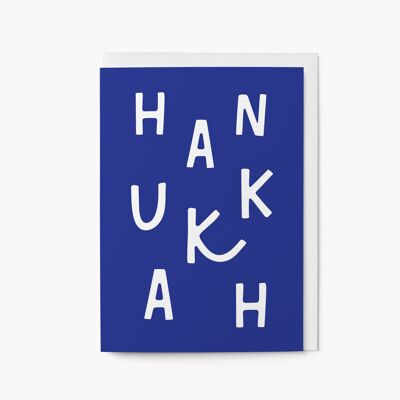 Hanukkah - Holiday card