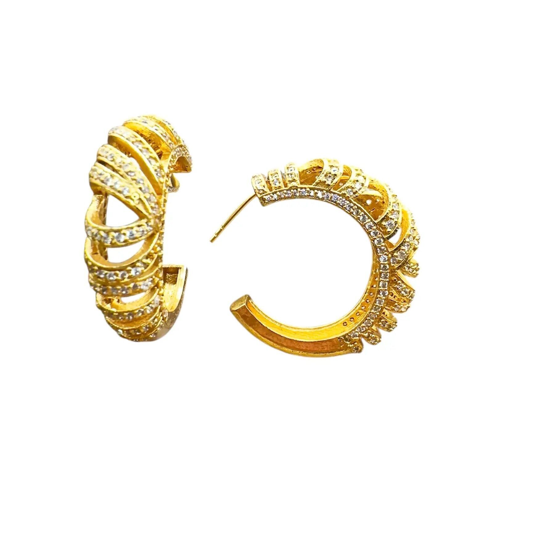 Orecchini a cerchio Galano Shine