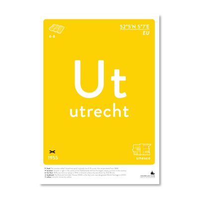 Utrecht - Farbe A3