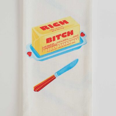 WW365 Rich Bitch Dish Towel
