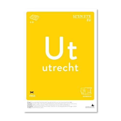 Utrecht - colour A4