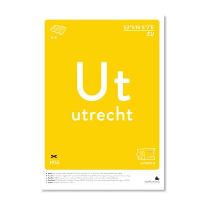 Utrecht - colore A4