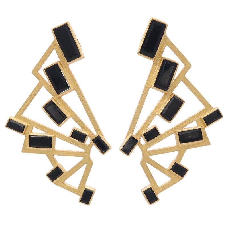 Orecchini Duany Down Neri