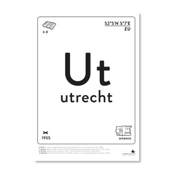 Utrecht - A3 noir et blanc 1