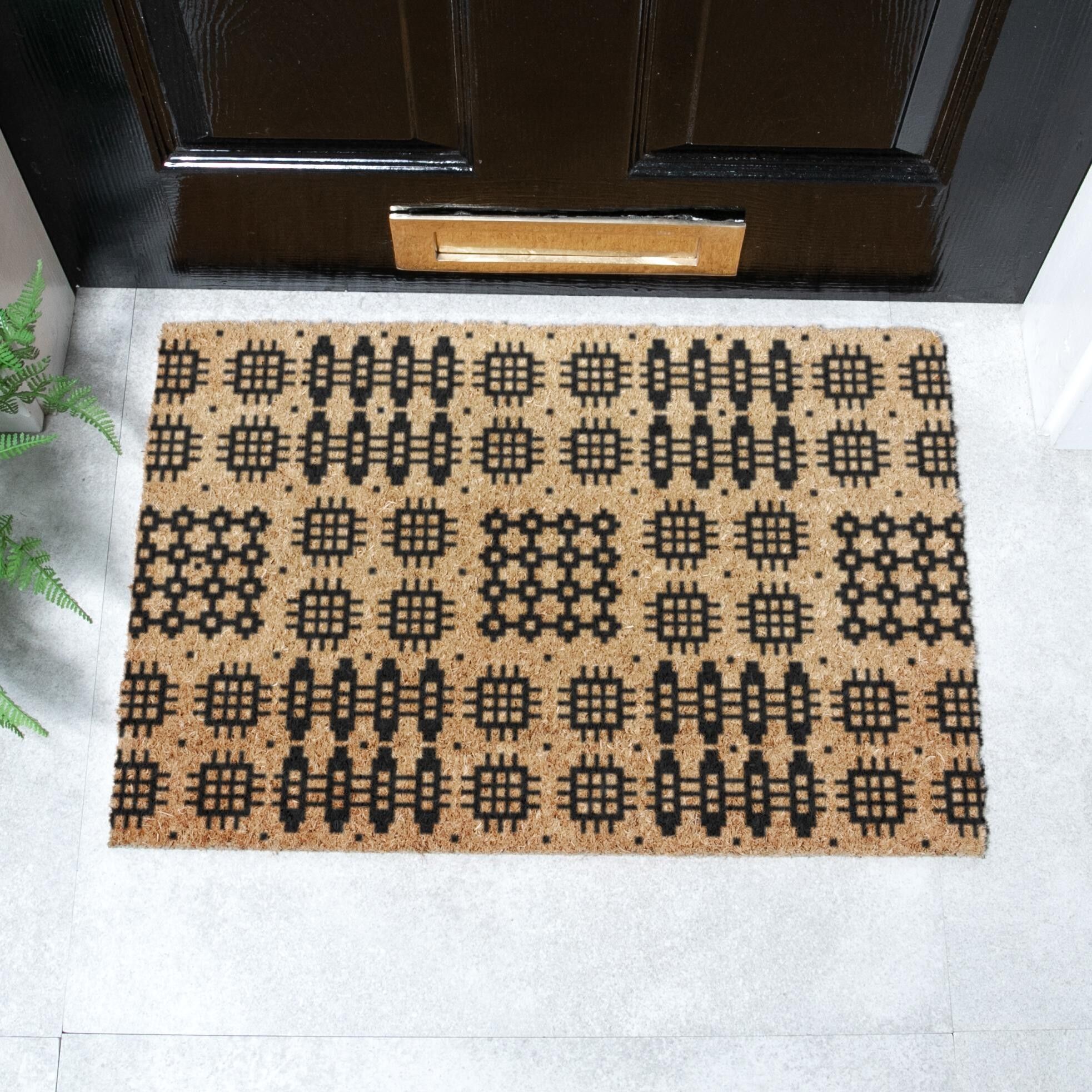 Welsh Tapestry Pattern Doormat (60 x 40cm)