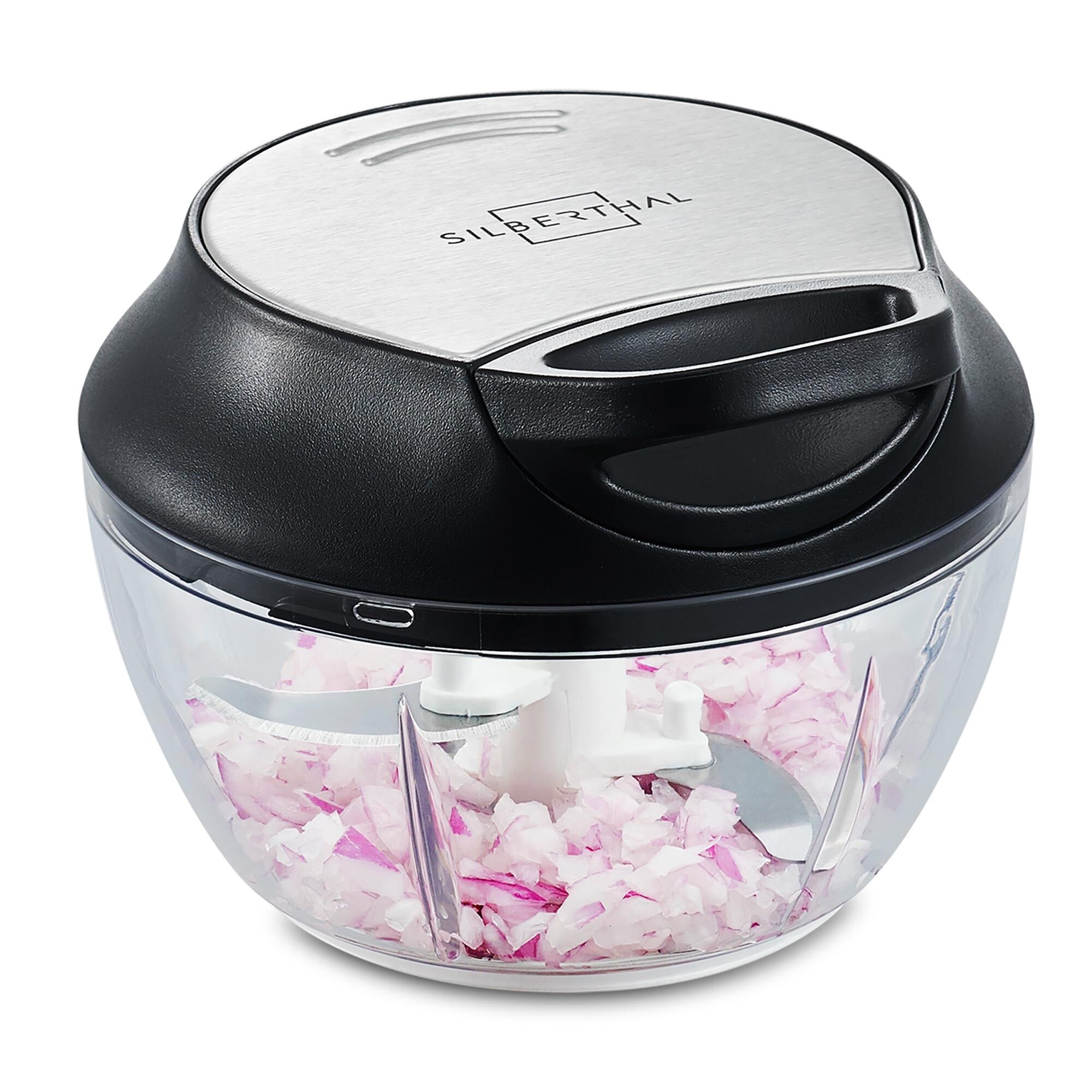 Manual shredder with cable pull