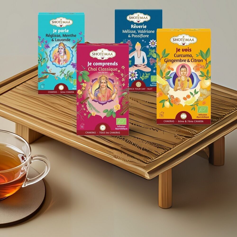 Bio-Kräutertees ohne Koffein – Energie am Morgen, wohltuende Pause, Verdauungskomfort, erholsame Nacht – natürliche und handwerkliche Aufgüsse