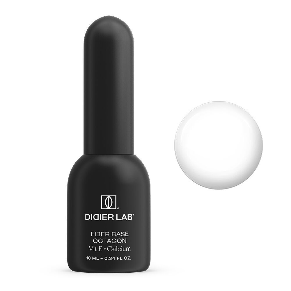 Capa base Didier Lab Fiber Octagon, Vit.E + Calcio, 10 ml