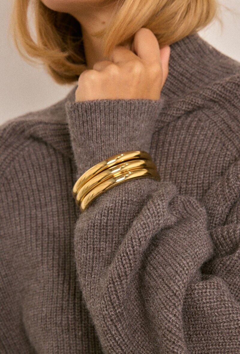 Bracciale rigido in acciaio inossidabile 324AQ251