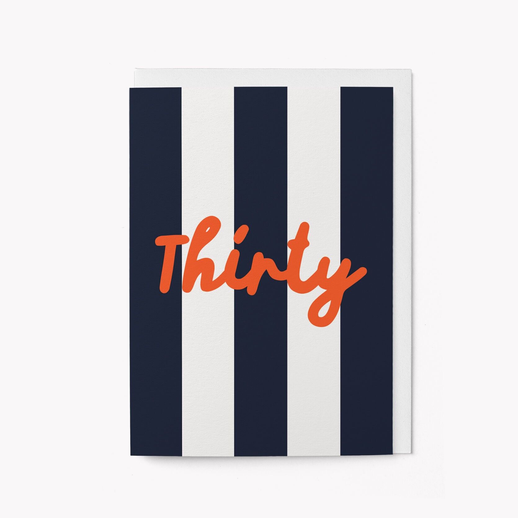 Trenta - Biglietto di auguri per un compleanno importante