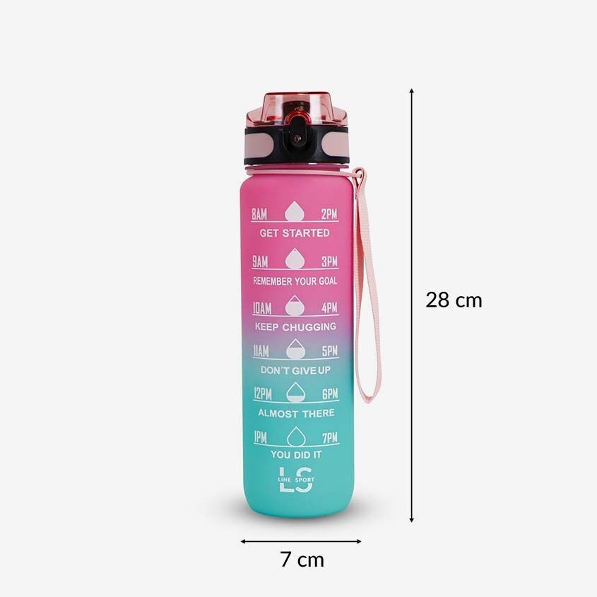 1L Tritan Motivations-Wasserflasche | Line Sport
