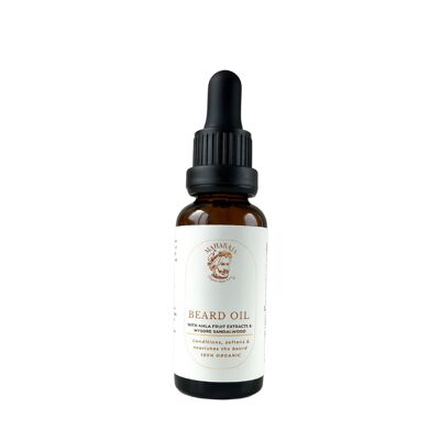 Organic Cold-Pressed Beard Oil with Amla Extracts