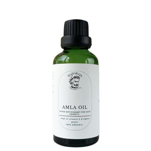 Organic Cold-Pressed Amla Oil - Hair Growth & Repair - 100ml