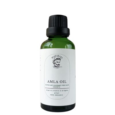 Olio di Amla spremuto a freddo biologico - Crescita e riparazione dei capelli - 100 ml