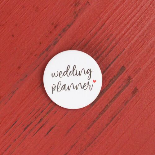 Badge mariage Wedding Planner