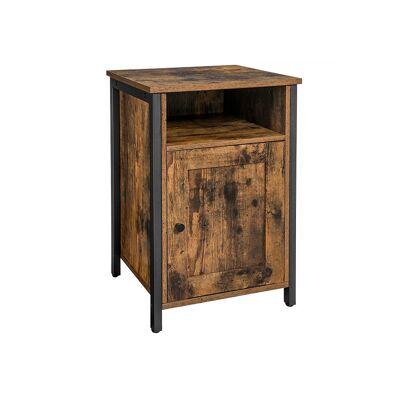 Side table with shelf, 40 x 40 x 60 cm