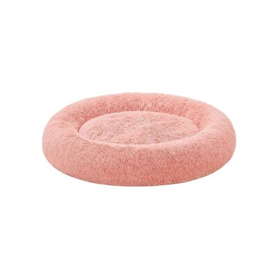 Panier pour chien moelleux 120 cm d lavable rose