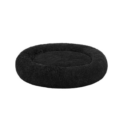 Dog bed with 120 cm diameter ink black