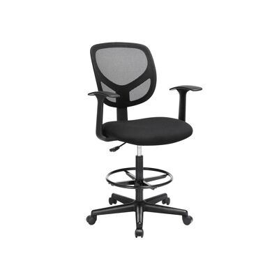 Chaise de bureau ergonomique avec accoudoirs